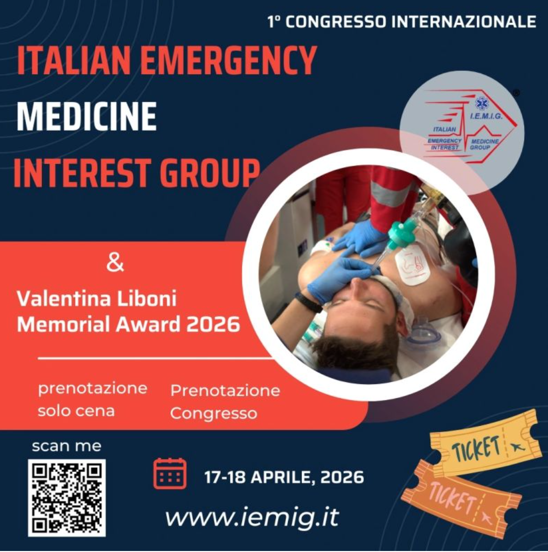 Locandina Italian Emergency Medicine Interest Group